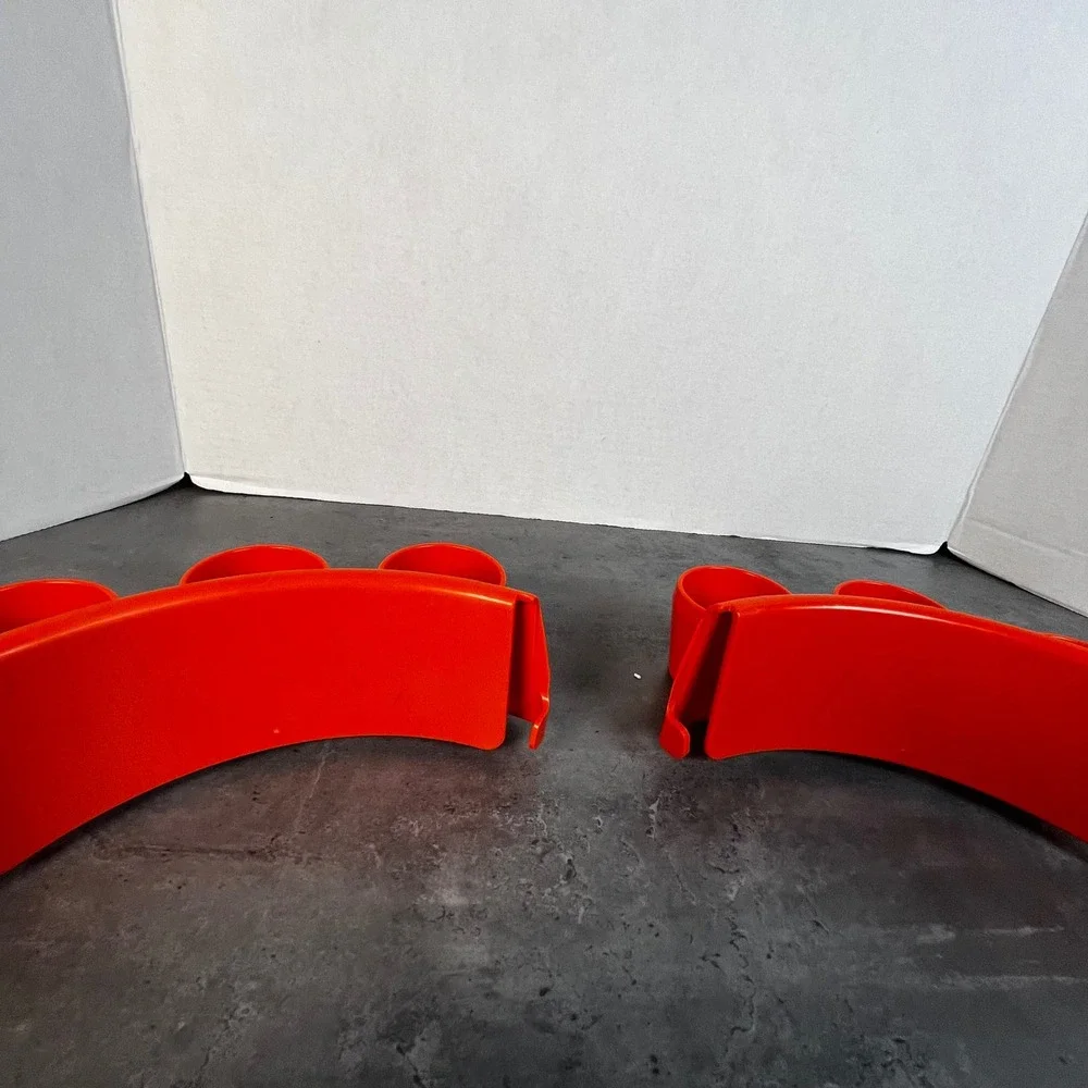 Jägermeister 6 Shooter Orange Shot Glass Holders Barware Set Hip Pants Placement
